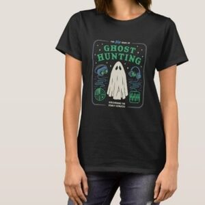 "The Big Book of Ghost Hunting T-shirt" SM Dark Gray